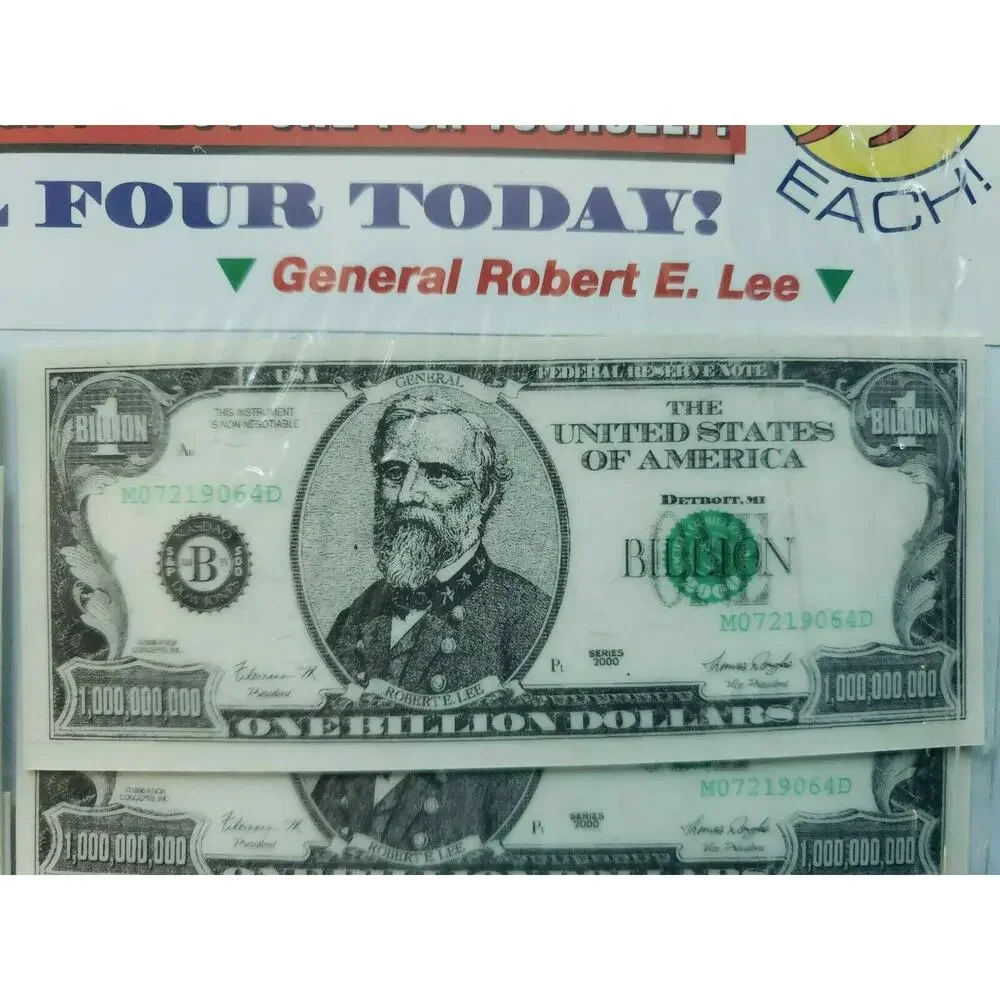 The Billion Dollar‎ Magnet Store Display with Kennedy / MLK / Ford /Lee New U106